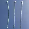 Round bead-shaped loose bead cable tie 9 inches 1000 bags of hand rope beaded with hand needle bead hole 2021
