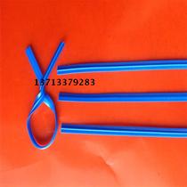 Environmentally friendly PE wire export electronic special binding tape food grade blue wire thick 1 0 width 4 0mm