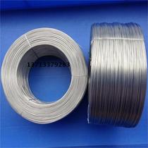 The European Union standard green transparent circular-type cable tie article galvanized iron wire core 0 7mm mm OD 1 3MM