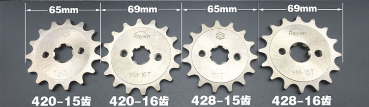 Wuyang Honda gắn cờ Yu WH125-5A - Xe máy Gears Bộ nhông sên dĩa Jupiter