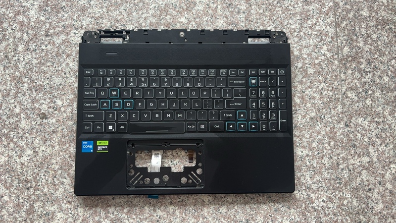 Acer Predator Nitro Neo 16 N22Q22 2023 Model Phn16-71 Palm Rest Keyboard with C Shell Acer Predator Nitro Neo 16 N22Q22 2023 Model Phn16-71 Palm Rest Keyboard with C Shell