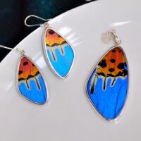 Mithril Jewelry Amazon Beautiful Butterfly Angel Pendant Handmade Sterling Silver Earrings Butterfly Necklace Gift Set