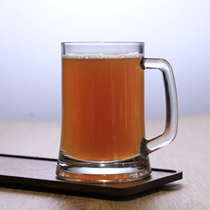 Imported beer cup European thick draft beer cup with glass beer cup large craft Cup bar mug
