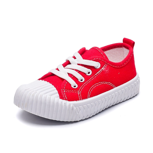 Детские тканевые туфли, дышащая белая обувь, универсальные кроссовки подходит для мужчин и женщин, в корейском стиле