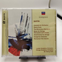 Out of print ELQ4806872 Bartók orchestral works Solti Solti 2CD