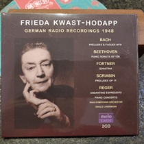 Present Melo MC1059 Frieda Kwast-Hodapp German Radio Recording 1948 2CD