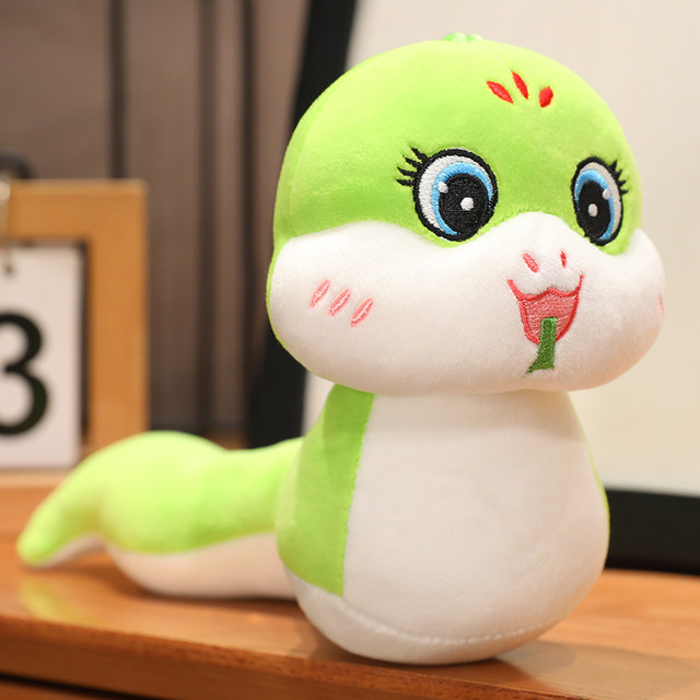 Small snake doll baby soothing funny plush toy female doll hugging and sleeping ugly and cute snake mascot
