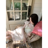 Китайская ретро кукла, платье, юбка, короткий рукав, высокая талия, китайский стиль