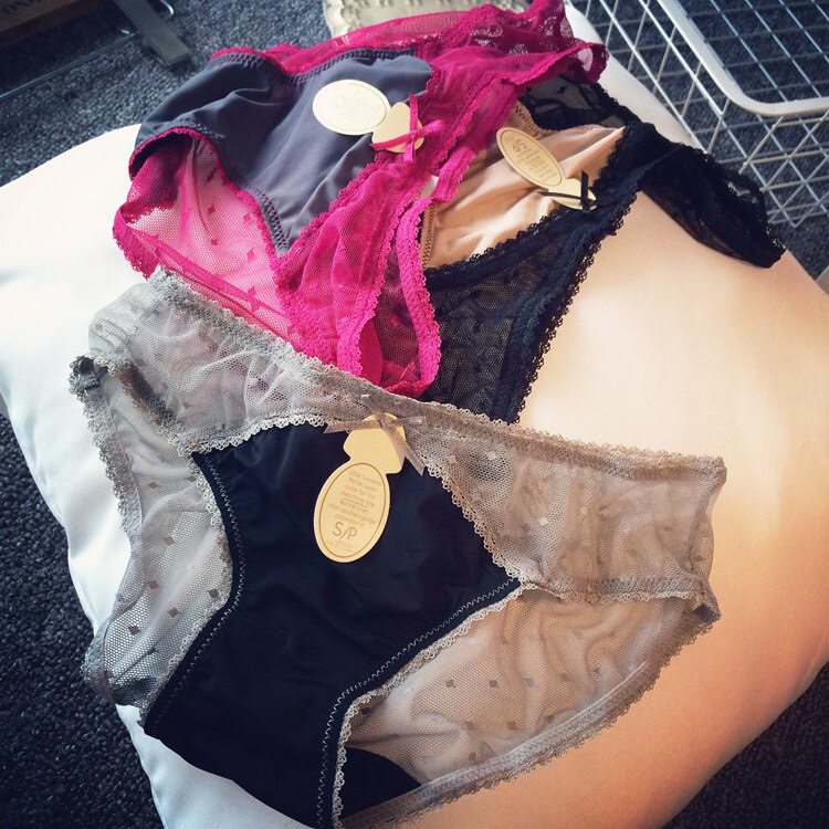 Slip sexy en soie Ice - Ref 642997 Image 8