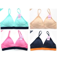 Hàn Quốc mua NYLON PINK quầy xác thực phụ nữ mới cotton lỏng tam giác bikini bikini áo ngực áo ngực mặc đầm hở lưng