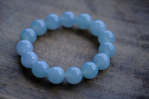 Valley Rain Gel Jelly Body Light Pale Blue Purple Emerald Handpearl 13mm large single rings can be hidden