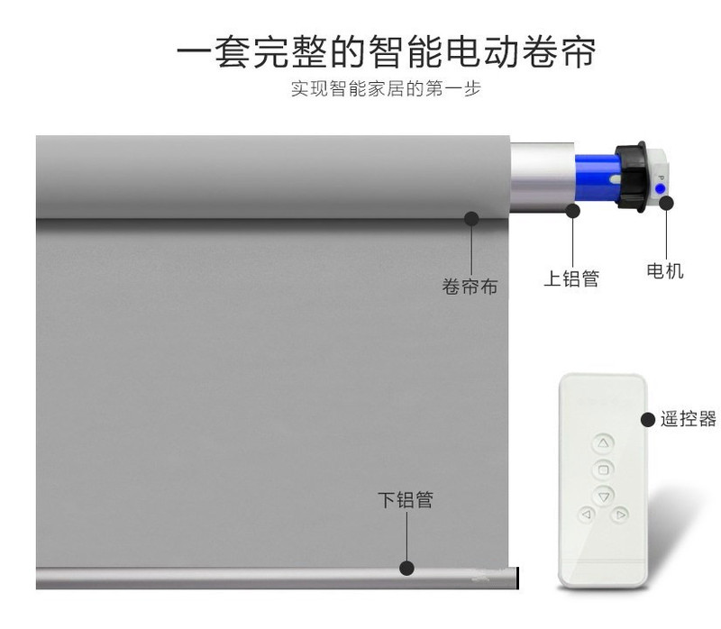 Wuhan Electric Roller Blinds Office Engineering Curtains Full Blackout Heat Insulation Semi-Transparent Flame Retardant Fireproof Electric Lift Curtains Wuhan Electric Roller Blinds Office Engineering Curtains Full Blackout Heat Insulation Semi-Transparent Flame Retardant Fireproof Electric Lift Curtains