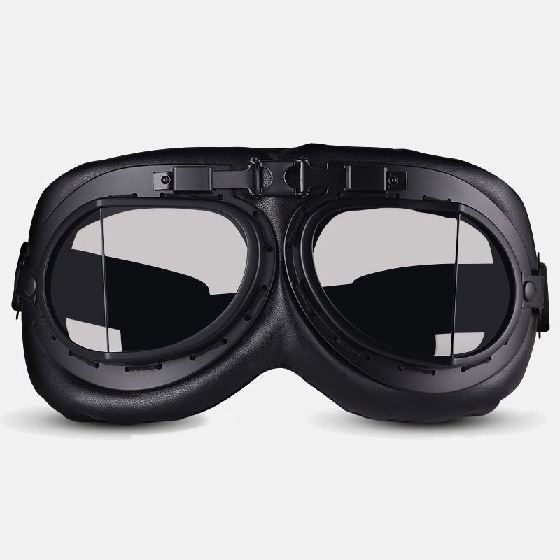 brammo harley motorcycle goggles windproof sand and dust retro knight motorcycle helmet goggles leather HD