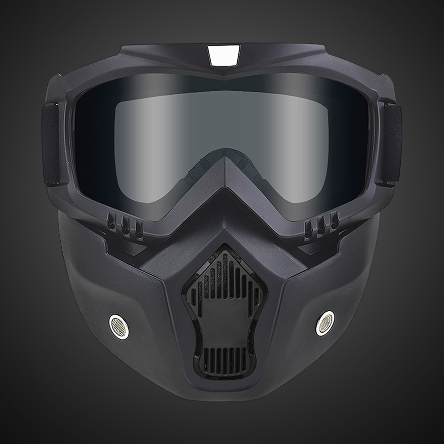 BRAMMO Regukhale Goggle Locomotive Mask Locomotive safety helmet Personality Mask of Personality Mask GLASSES ANTI-DUST