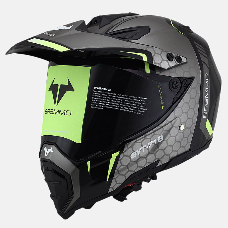 AX8 off-road motorcycle helmet men's rally helmet personality cool motorcycle helmet road full helmet full complex four seasons