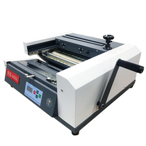 AUROR AM380A4 desktop semi-automatic wireless adhesive machine hot melt binding machine document tender