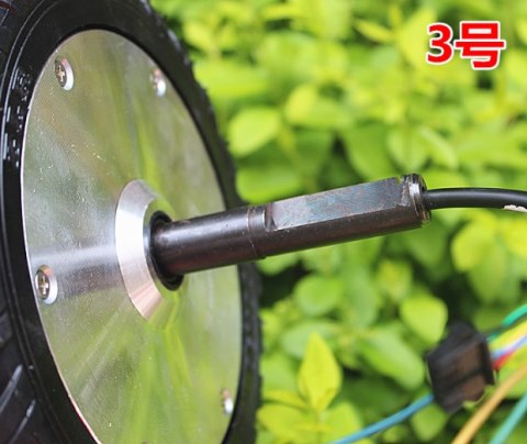 Lốp rắn xoắn xe cân bằng xe đạp xe đạp một bánh xe tay ga phụ kiện bánh xe không chổi than động cơ 24V36V - Smart Scooter 	xe thăng bằng luddy
