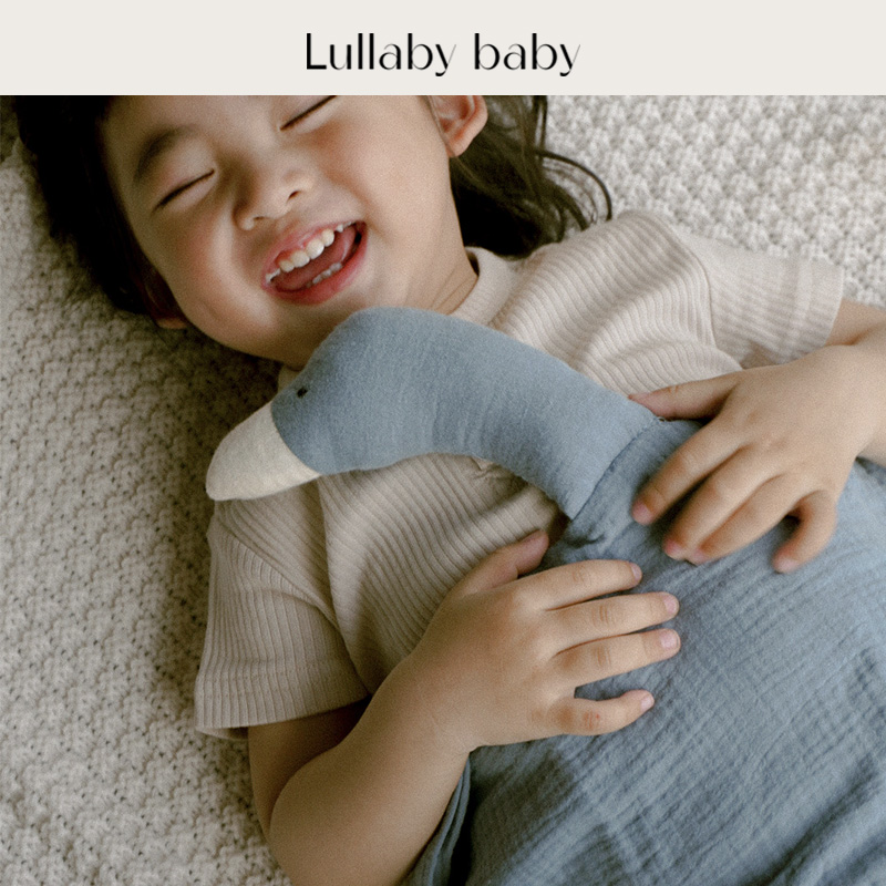 lullabybaby baby pure cotton soothing towel baby soothing dolls appealable to bite newborn to sleep-Taobao