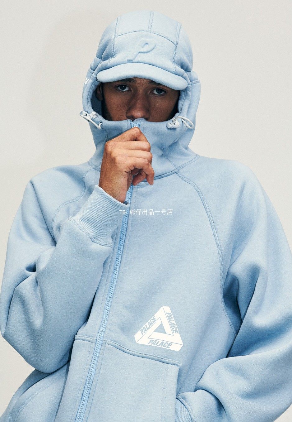 英國代購PALACE THERMAL BONDED CAP HOOD 男士logo連帽拉鍊外套 英國代購PALACE THERMAL BONDED CAP HOOD 男士logo連帽拉鍊外套