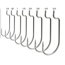 KAWA high quality narrow belly crank hook Luya hook hook high carbon steel anti rust sharp 7 bags cost-effective