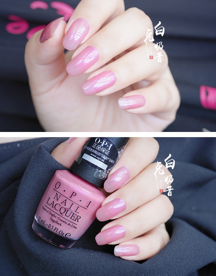 OPI Nail Ba Lan Công chúa Pháp Series Jelly Pudding Powder H19 Vỏ nhiều màu H51 Weihong Đỏ Trắng khuyên dùng - Sơn móng tay / Móng tay và móng chân màu móng tay