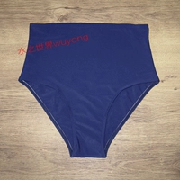 Синий цветной утягивающий пояс на талию, высокая талия, увеличенная толщина