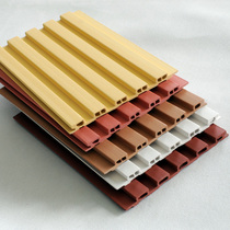 150 small great wall board Recording studio audio and video room background wall ceiling ecological wood green wood