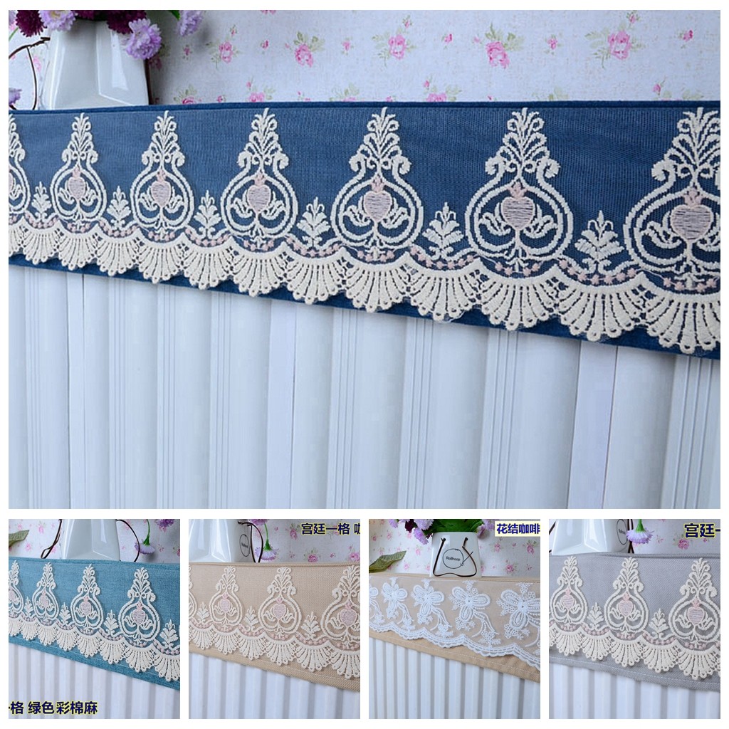 Heating cover lace cloth art Heating cover Home Heating sheet cover Anti-smoked black dust-proof warmer decorative cover