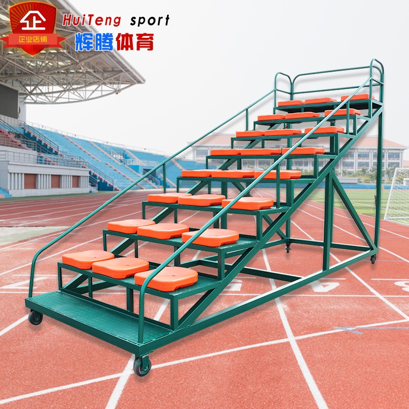 T-6 track and field time table Mobile terminal referee table 24-seat referee stand Runway stand record table