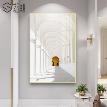 Art House Space Extension Xuanguan Decoration Painting Postmodern Architectural Style Decoration Painting American Sprinkle Shop-Like Room Wall