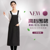 Beauty salons manicure shop technicians long apron hot clothes hot clothes pet shop soft and anti-fouling