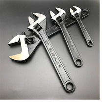Jiebang Wrench Electrophoresis Black Electroplating White 681012 Inch 15 Inch Open