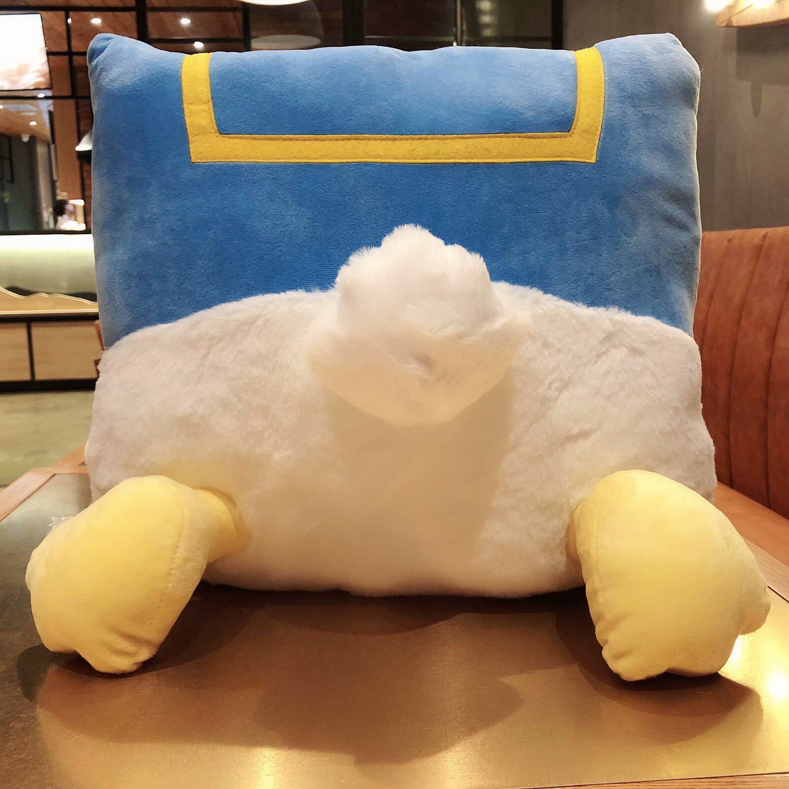 Square cartoon Donald Duck ass pillow sofa nap pillow office seat back waist pillow bed pillow female