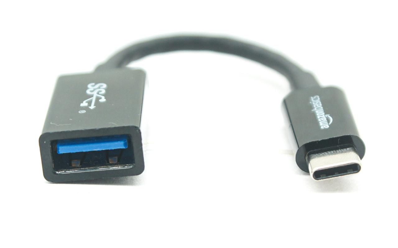 亚马逊倍思Type-C USB-C TO OTG转换线 雷电3转普通USB 3.1接口 Amazon Basics Type c to USB3.1 Gen1 Female Adapter