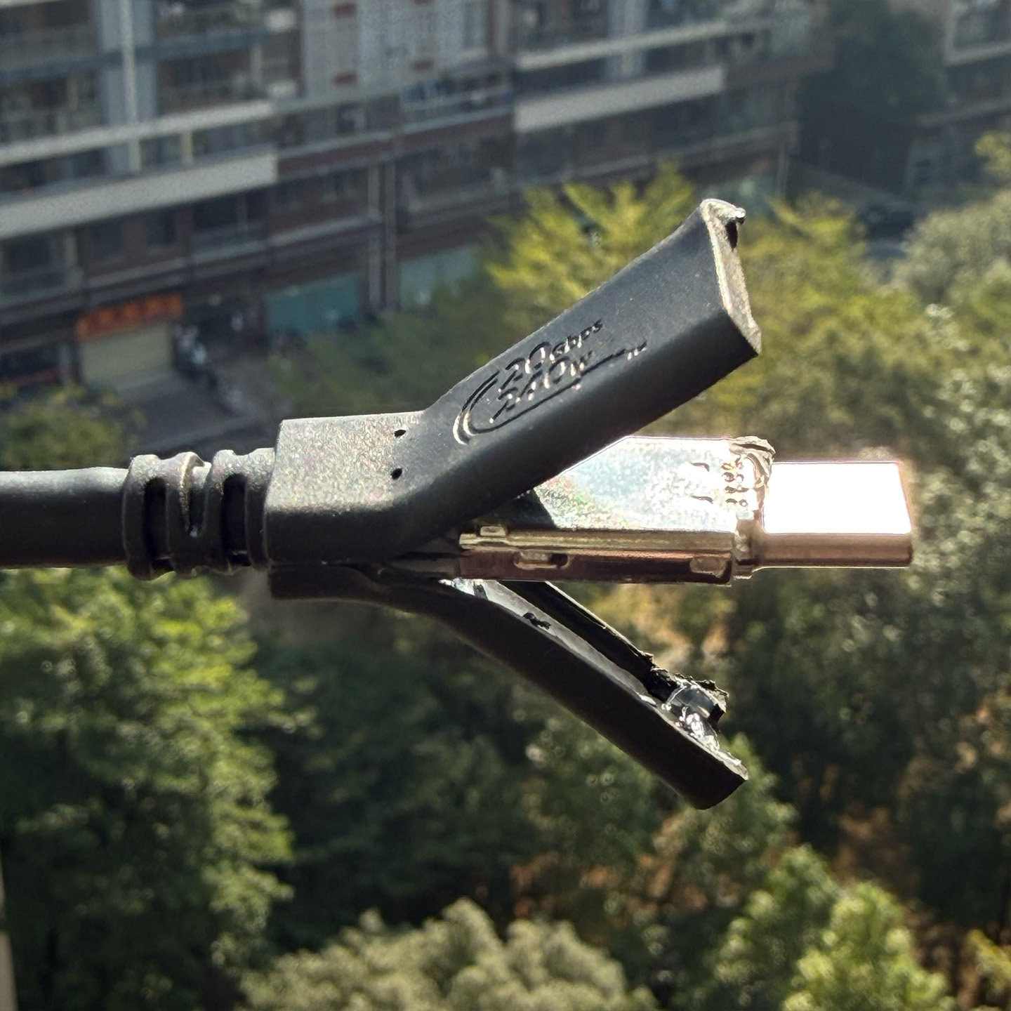 拆解报告：全新惠普雷电4 240W PD3.1快充线全功能一线通数据线 FULL USB4 Gen2 5A CM-CM TP HP P/N N42711-002 HP Spare P/N:N57695-001 HongJu P/N:431-61597 HP TID:9926