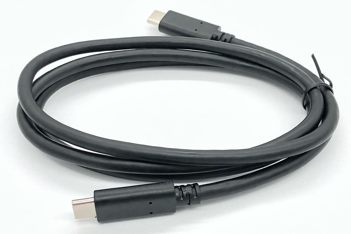 4X90U90619联想Lenovo C2G 3ft USB C TO USB C Cable 双type c 10G/20Gbps 4K显示器 移动硬盘数据线 PD3.0快充 100瓦  USB-IF认证