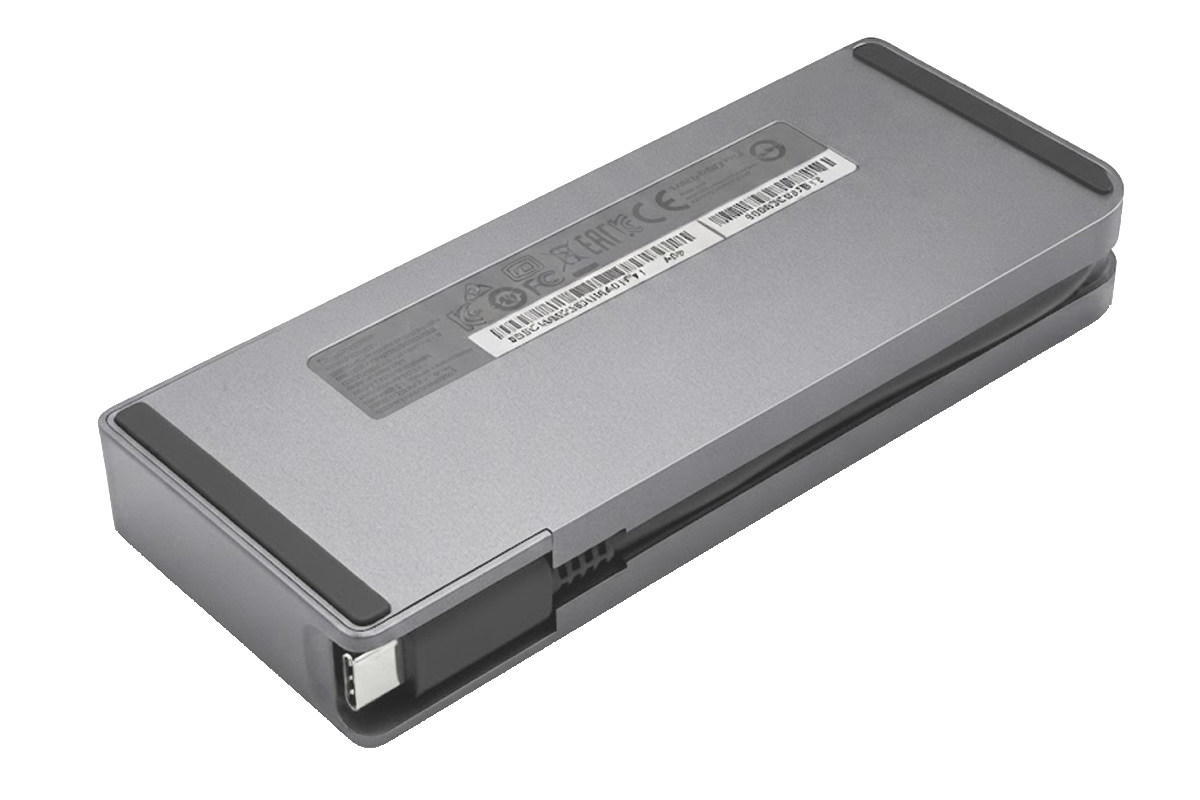适用于联想Type-C 超便携多功能拓展器 4K 60Hz千兆网卡USB3.1 65W供电Lenovo Powered USB-C Travel Hub 4X90S92381 03X7608