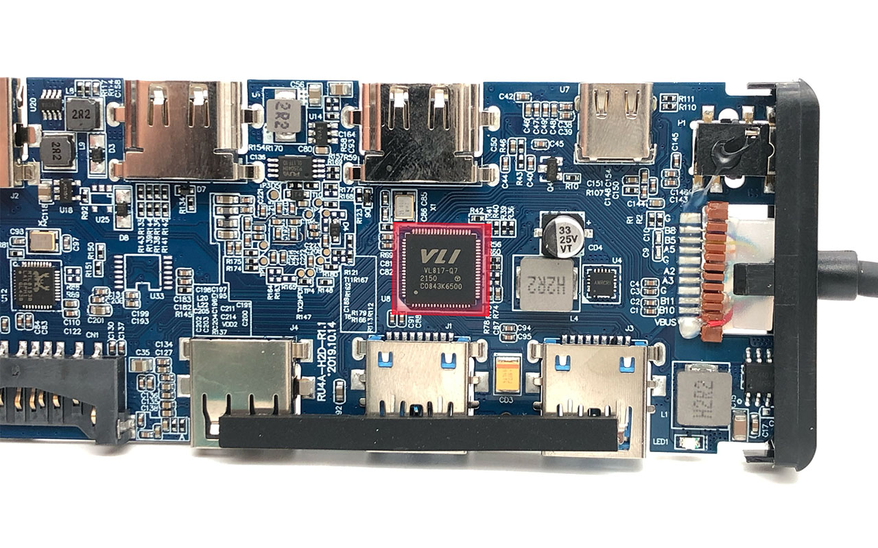 TOTU 12合 1 type C口拓展坞 拆解 三屏 USB-C 集线器HUB带双 4K@30hz HDMI 2.0 DP 1.4 1080p RTL8153B 1000M Ethernet docking station tt-hb010a Synaptics VMM5310BJG