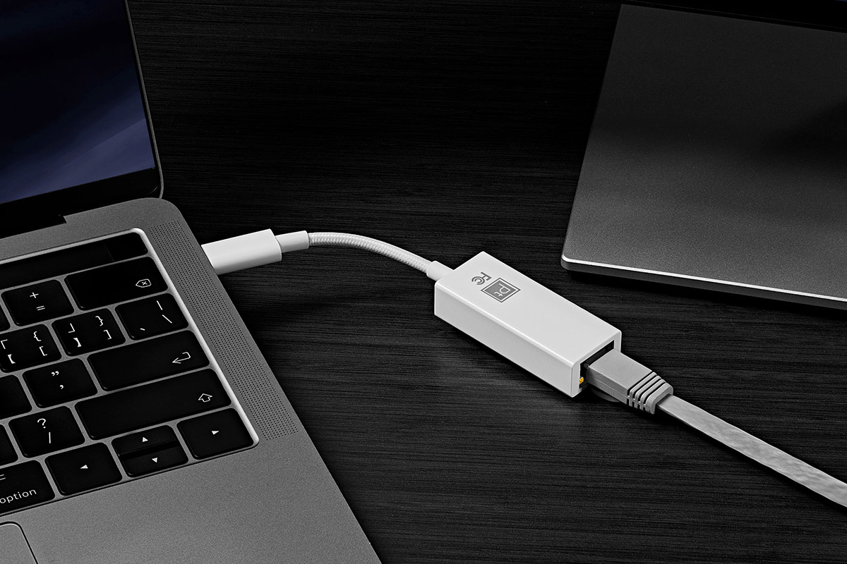 Platinum USB-C 转以太网适配器 Type c转RJ45有线千兆网卡转换器 1Gbps RTL8153B Gigabit Ethernet Adapter