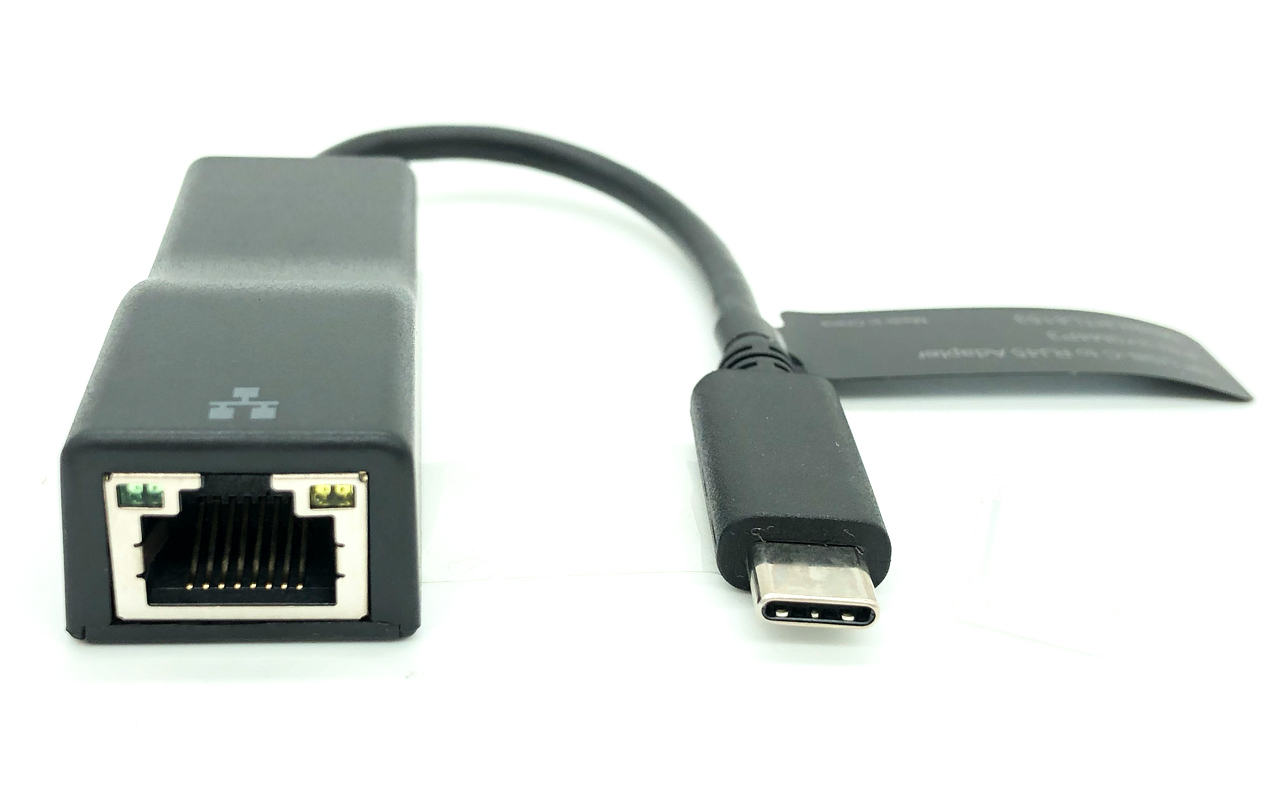 全新惠普type c转网口RJ45千兆网卡转换器USB3.1以太网雷电3接口 RTL8153 3Y0M4P3 USB-C to RJ45 Adapter Type-C to Gigabit Ethernet port