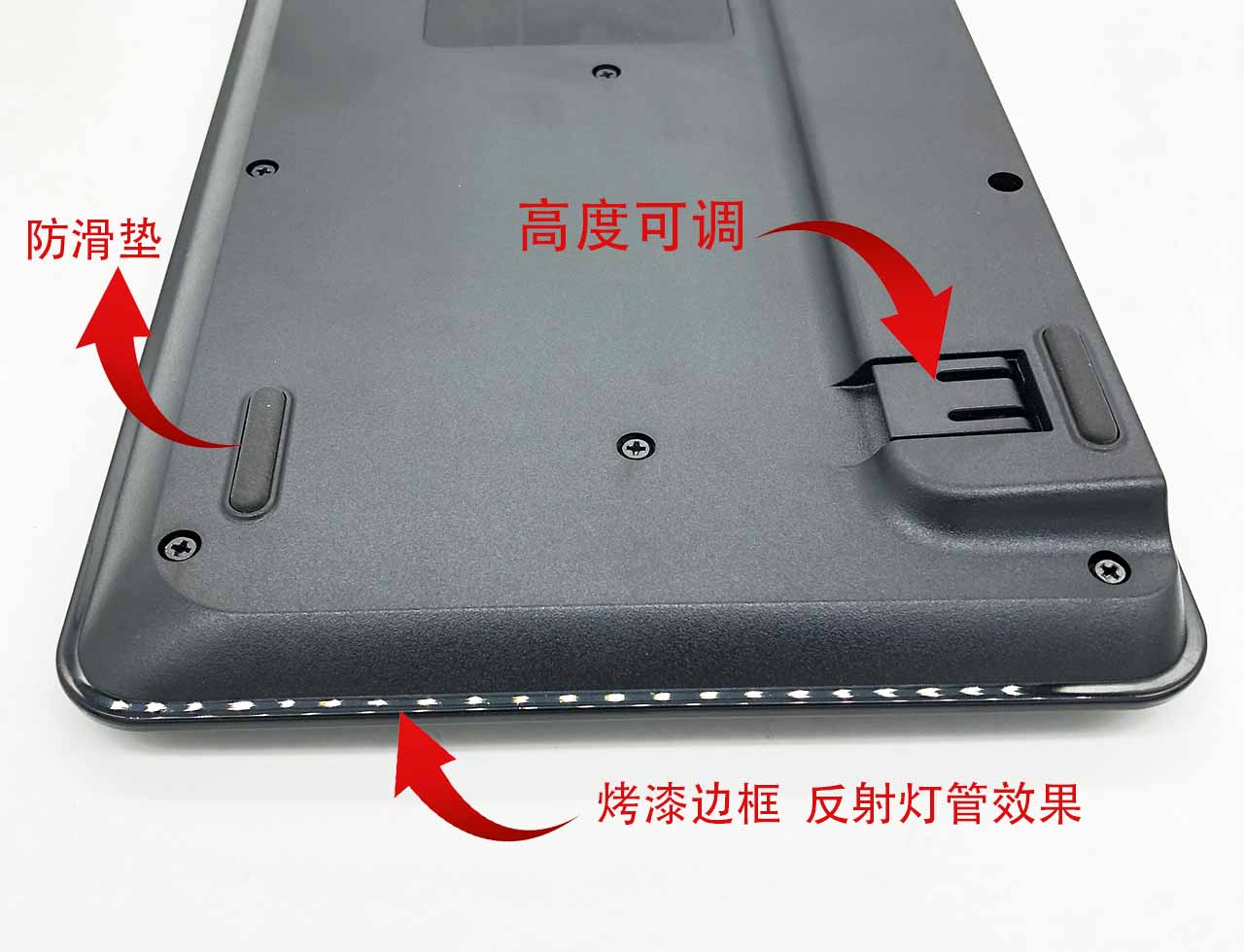 旭丽代工宏基ACER SK9662 SK9022A USB keyboard black巧克力静音键盘可拆卸水洗 游戏无声 商家二用