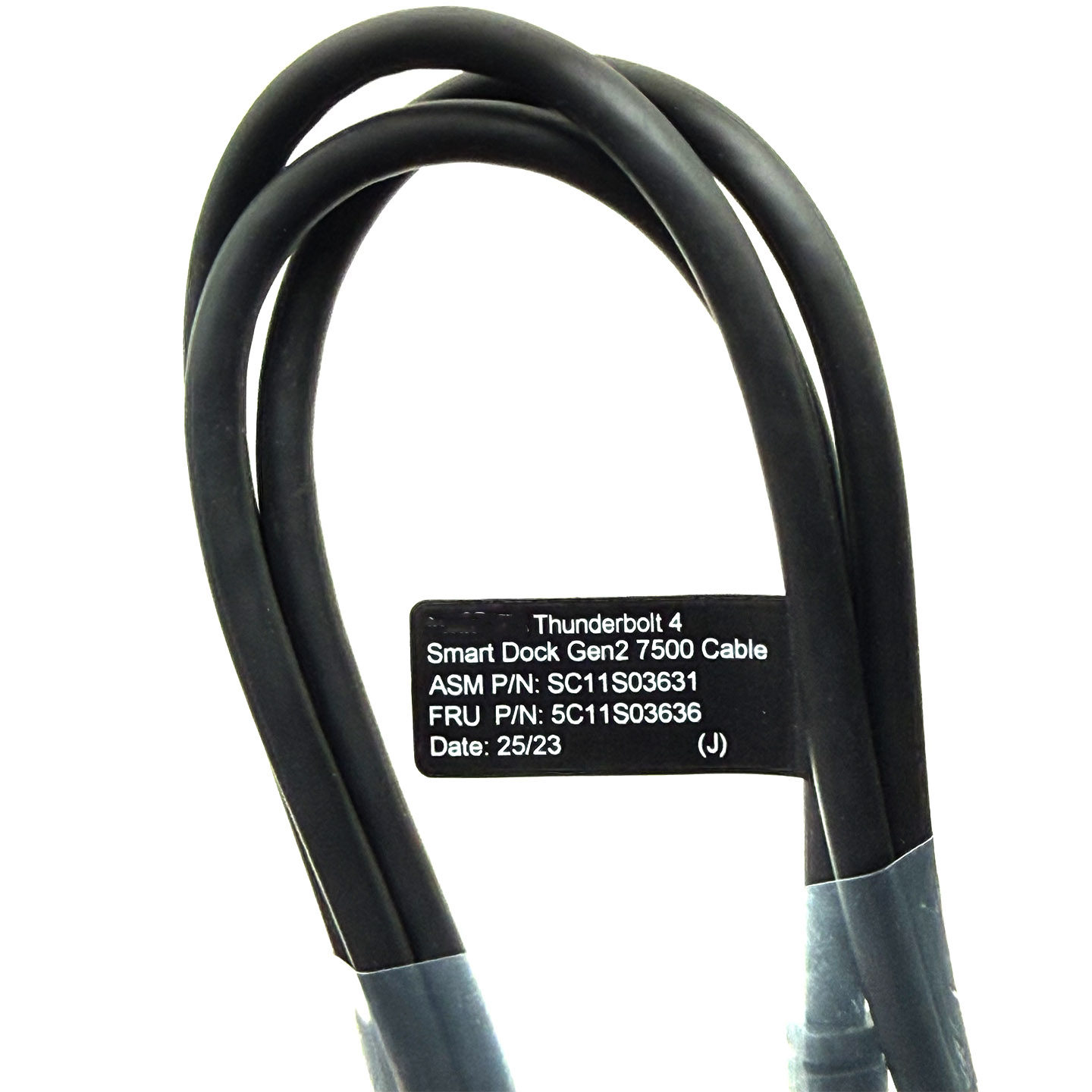 全新原装 ThinkPad Thunderbolt 4 Smart Dock Gen2 7500 Cable 雷电4数据线 PD3.1 快充线 FRU 5C11S03636 40G 240W兼容Macbook Pro iphone 16 17 pro max