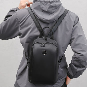 Small backpack outdoor waterproof chest bag for men