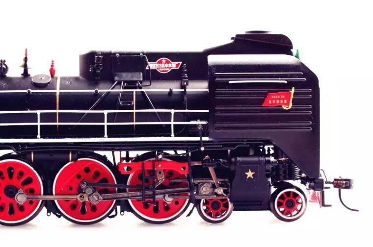 Модель поезда 百万城火车模型 1/87 ho 人民型客运蒸汽机车 Bachmann