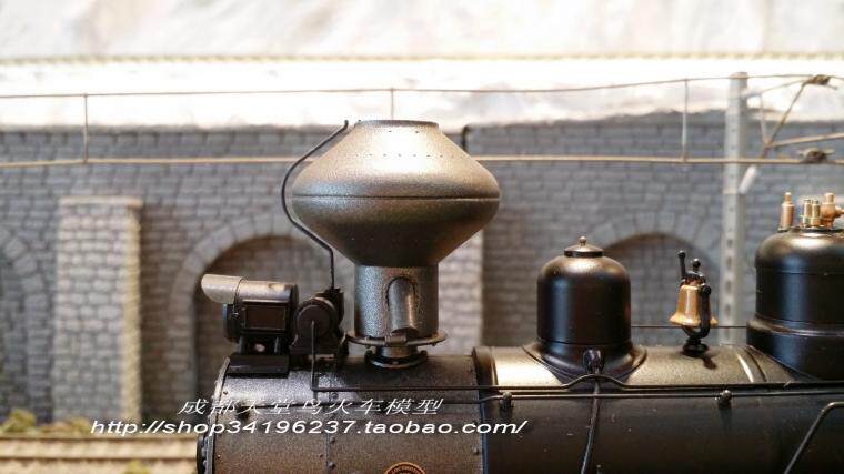 Модель поезда 百万城火车模型 合金on30数码音效版 美国2-8-0 蒸汽机车 25962 Bachmann