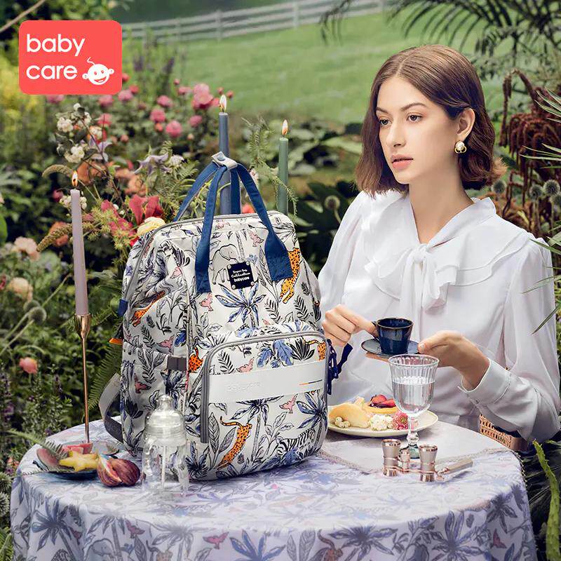babycare mommy bag waterproof double shoulder baby bag new stylish versatile large capacity mom out of hand