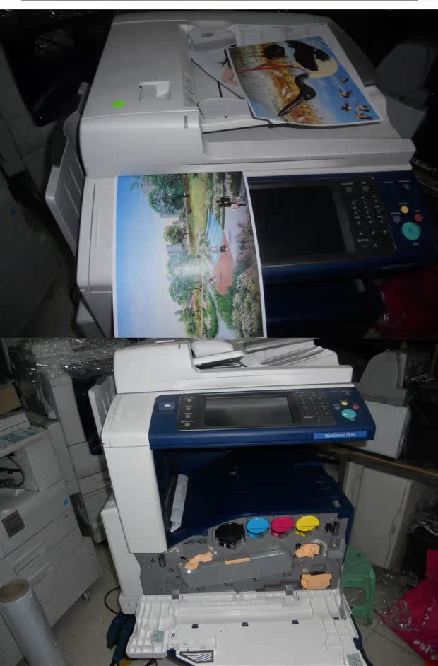 Laser màu tích hợp Xerox C2260 2265 7535A3 máy photocopy màu hai mặt - Máy photocopy đa chức năng