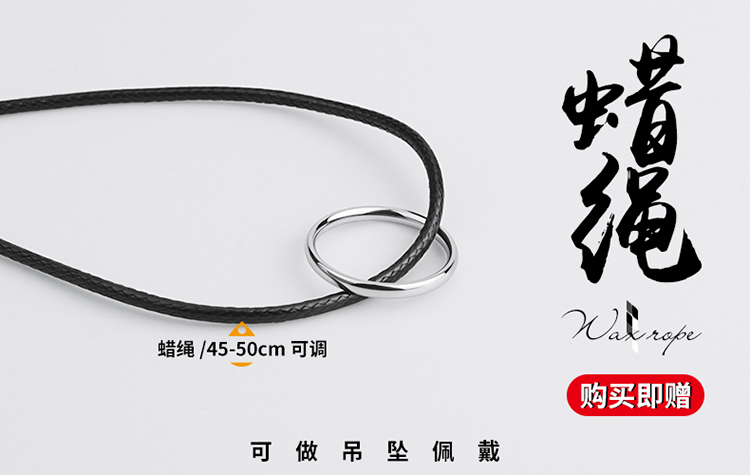 Nhẫn đuôi đơn! Little Thumb Titanium Steel Ring Men Ring Nhật Bản và Hàn Quốc Thời trang Glossy Men Ngón tay nhỏ nhẫn bạc nam