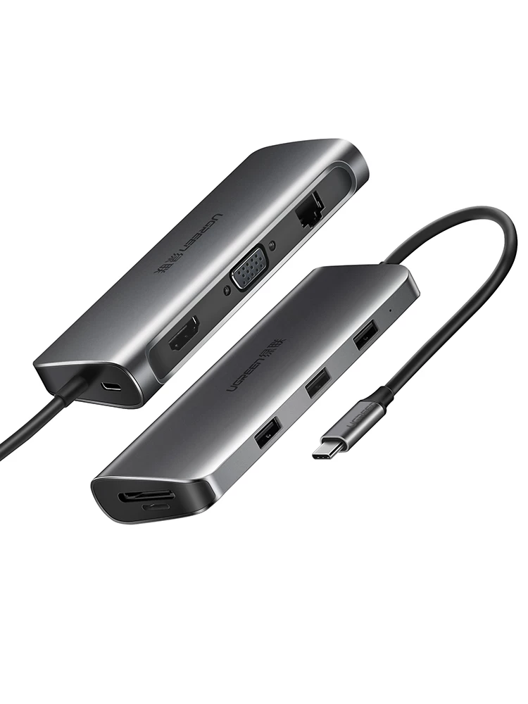 Порт USB-C UGREEN Type-C удлинитель Dovo Expansion MacBook Pro Thunderbolt 3 Подходящий ноутбук Huawei