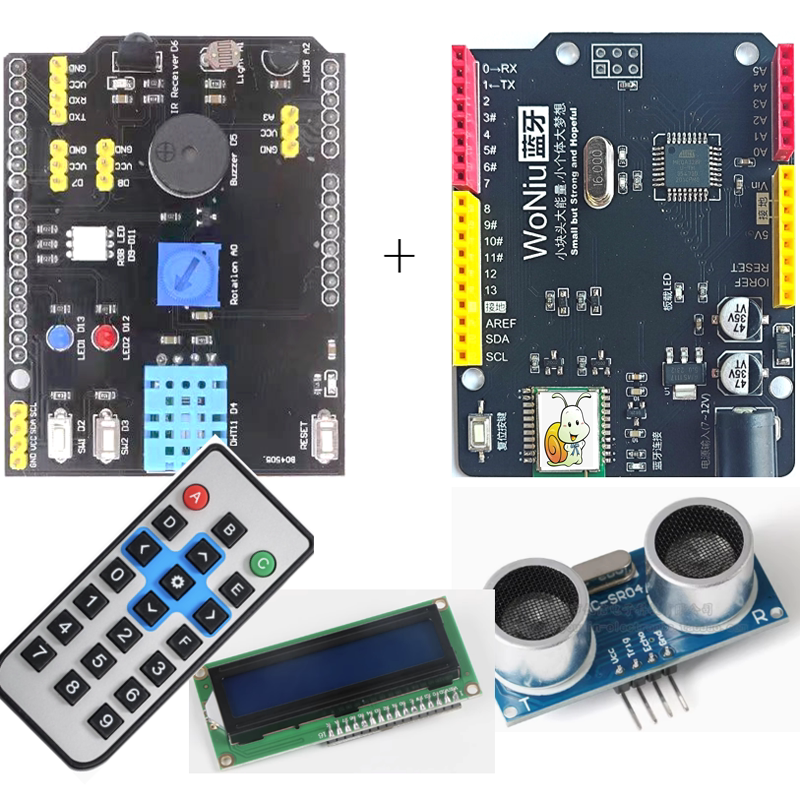 Arduino Programming Starter Kit, Cost-Effective, Mobile Phone and Tablet Learning and Education, Sensors, C Language, Graphical Programming